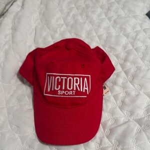 Victoria's Secret Red Sport Cap